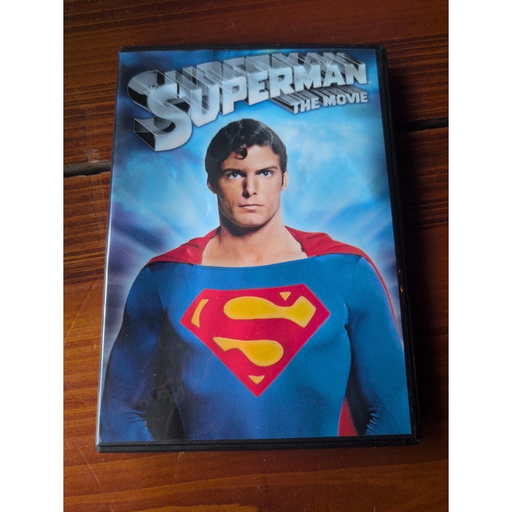 Superman The Movie DVD 1978 Christopher Reeve Warner Home Video PG Action